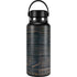 Black Painted Wood Hydro Flask 32oz Wide Mouth Skin